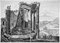 Incisione Altra Veduta del Tempio della Sibilla - Incisione originale di L. Rossini - 1826 1826, Immagine 1