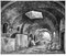 Androne della Villa di Mecenate a Tivoli - Original Etching by L. Rossini - 1824 1826 1