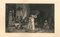 Danseuse Orientale - Original s / w Radierung von Charles Courtry - 1880er 1880er 3