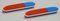 Red and Blue Rubbers - Original Oil on Canvas by Giuseppe Restano - 2010 2010, Image 1
