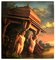 Living Caryatids - Original Oil Painting by Marco Rossati - 1985 ca. 1985 ca. 1
