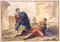 Roma Costumi Trasteverini - Incisione di Bartolomeo Pinelli - 1819 1819, Immagine 1