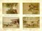 Alltagsleben in Seto Inseln, Japan - Albumen Druck 1870/1890 1870/1890 1