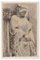Mujer pensativa, tinta y acuarela de A. Bigand, mediados del siglo XIX, siglo XIX, Imagen 1