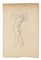 Nude - Original Pencil Drawing by Jeanne Daour - 1950s 1950s 1