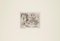 Aguafuerte de Paul Klee - Grabado Original de Sergio Barletta - 1960 1960, Imagen 2