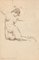 Desnudo - Dibujo original con pluma - Mid-Century Mid-Century, siglo XX, Imagen 1