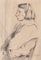 Portrait - Original Pencil Drawing by T. Gertner - 1941 1941, Immagine 1