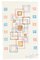 Composition Géométrique - Aquarelle sur Papier par J.-R. Delpech - 1969 1967 1
