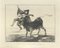 Incisione Aveugeé enlevé sur les - Original Incisione di Francisco Goya - 1867 1867, Immagine 1