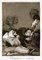 Aguafuerte y autoría Obsequio a El Maestro - Origina de Francisco Goya - 1869 1869, Imagen 1