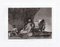 Acquaforte Sanos y Enfermos - Original Incisione di Francisco Goya - 1863 1863, Immagine 1