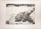 Lying Nude - Original Lithographie von Felice Casorati - 1946 1946 1