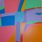 Polychrome Surface - Acrylic on Canvas by Genny Puccini - 1976 1976 1