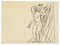 Nude - Lápiz de dibujo de Gabriele Galantara - principios del siglo XX principios del siglo XX, Imagen 1