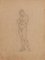 Study of Figures - Ink and Pencil Drawing by M. Dumas - Mid 19th Century 1850 ca. 1