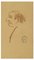 Male Portrait - Oil Pastel on Paper by A. Mérodack-Jeanneau Late 19th Century, Image 1
