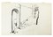 Je suis une détenue - Chap. Disegno China Ink di T. van Elsen, anni '50, anni '50, Immagine 1