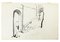 Je suis une détenue - Chap. I - China Ink Drawing by T. van Elsen - 1950s 1950s, Image 1