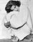 Grace Kelly Bundles Up in Her Robe Archival Pigment Print Framed in White by Bettmann 1