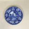 English Blue & White Earthenware Elephant Pattern Dinner Plate by John Rogers, 1830s, Image 2