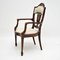 Antique Edwardian Inlaid Mahogany Armchair, Immagine 3