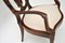 Antique Edwardian Inlaid Mahogany Armchair, Immagine 9