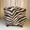 French Zebra Club Chair, 1950s 10