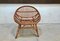 Italian Wicker Rattan Lounge Chair, 1950s 9