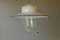 Industrielle Vintage Deckenlampe aus Porzellan & Glas mit emailliertem Schirm von LJS Leuchten 6