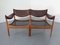 Modus Oak & Leather Sofa by Kristian Vedel for Soren Willadsen, 1963 1