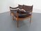 Modus Oak & Leather Sofa by Kristian Vedel for Soren Willadsen, 1963 3