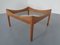 Modus Oak & Glass Table by Kristian Vedel for Soren Willadsen, 1963, Image 10