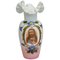 Late-19th Century French Opaline Sacred Heart Vase, Image 1