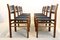 Scandinavian Oak and Saddle Leather Chairs, 1970s, Set of 8 7
