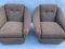 Armchairs in Bute Fabric and Teak Handrests, 1960s, Set of 2 3