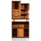 Modernist Italian Bar Cabinet Bookcase in the Style of Gio Ponti, 1950s 1