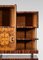 Modernist Italian Bar Cabinet Bookcase in the Style of Gio Ponti, 1950s 4