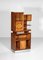 Modernist Italian Bar Cabinet Bookcase in the Style of Gio Ponti, 1950s 9