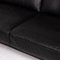 Black Leather Corner Sofa from Willi Schillig 3