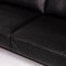 Black Leather Corner Sofa from Willi Schillig, Imagen 3