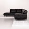 Black Leather Corner Sofa from Willi Schillig, Imagen 13