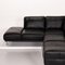 Black Leather Corner Sofa from Willi Schillig 8