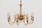 Hollywood Regency Murano Glass 8-Arm Chandelier from Formia Murano, Italy, 1950s 3