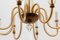 Hollywood Regency Murano Glass 8-Arm Chandelier from Formia Murano, Italy, 1950s 7
