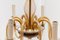 Hollywood Regency Murano Glass 8-Arm Chandelier from Formia Murano, Italy, 1950s 5