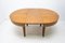 Mid-Century Round Folding Dining Table in Walnut by Jindrich Halabala, Czechoslovakia, 1950s 10