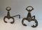 French Neoclassical Style Bronze Androns, 1900s, Set of 2, Image 3