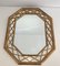 French Giltwood Octogonal Glazing Mirror, 1970s, Image 1