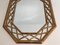 French Giltwood Octogonal Glazing Mirror, 1970s 5